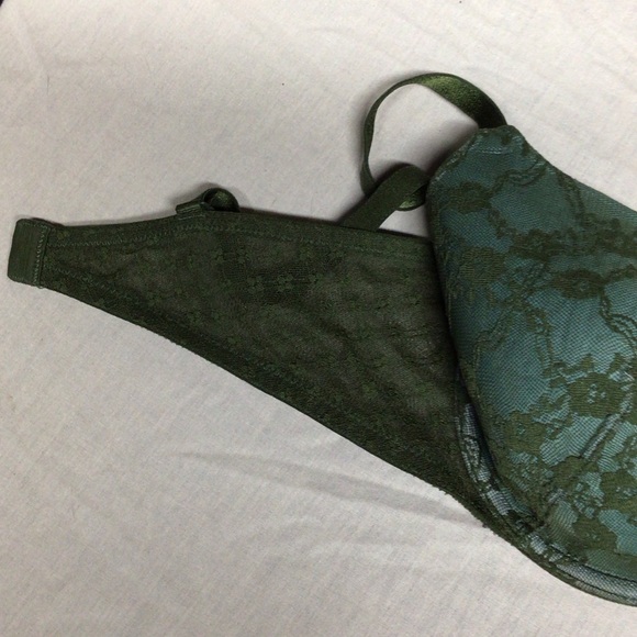 Victoria's Secret Lace Bra in Deep Green - Picture 6 of 10